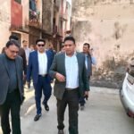 आवास सचिव ने किया आमवाला तरला आवासीय योजना का निरीक्षण