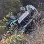 हिमाचल पथ परिवहन निगम की बस खाई में गिरी, 3 लोगों की मौत