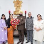 दून विश्वविद्यालय के मीडिया एंड कम्युनिकेशन स्टडीज विभाग के छात्रों ने राज्यपाल से की भेंट