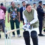 अंतर क्रिकेट टूर्नामेंट का सीएम धामी ने किया विधिवत शुभारंभ