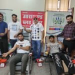 चारदीकला वेलफेयर फाउंडेशन ने वसंत विहार में आयोजित किया ब्लड डोनेशन कैंप
