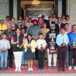 विजेताओं को राज्यपाल ने किया पुरस्कृत