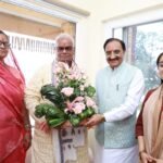 राजस्थान के शिक्षा मंत्री मदन दिलावर ने किया लेखक गांव का भ्रमण