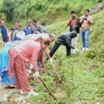 स्वच्छता अभियान में शामिल हुई कैबिनेट मंत्री