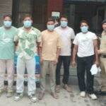 सार्वजनिक स्थानों पर हुडदंग करने वाले छह गिरफ्तार