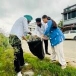 स्पर्श हिमालय विश्वविद्यालय ने स्वच्छता पखवाड़ा के तहत चलाया स्वच्छता एवं पौधारोपण अभियान