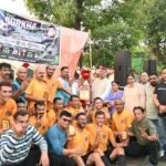 फुटबॉल टूर्नामेंट के विजेता खिलाड़ियों को मंत्री जोशी ने किया सम्मानित
