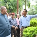 कारगिल विजय दिवस की तैयारियों को लेकर मंत्री जोशी ने कार्यक्रम स्थल का लिया जायजा