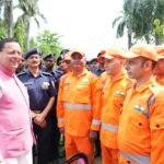 मुख्यमंत्री ने एनडीआरएफ बटालियन गदरपुर का किया भ्रमण, जवानों से किया संवाद