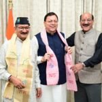 मुख्यमंत्री धामी से स्वास्थ्य मंत्री सुबोध उनियाल एवं विधायक किशोर उपाध्याय ने की भेंट