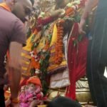 250 किलो पीतल की प्रतिमा का हरिद्वार में हुआ सांकेतिक विसर्जन