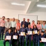 मुख्यमंत्री चैम्पियनशिप ट्रॉफी में एसजीआरआरयू के योग विद्यार्थियों का शानदार प्रदर्शन