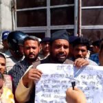 मंत्री से सवाल करने जा रहे कांग्रेस के कई नेता हिरासत में