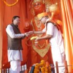 बनबसा में 11 फीट ऊंची हनुमान प्रतिमा का सीएम ने किया अनावरण